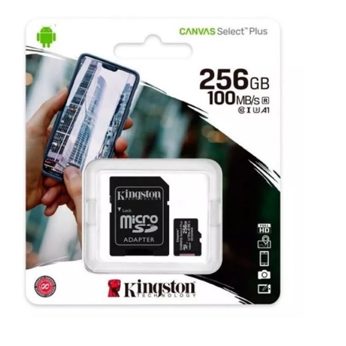 KINGSTON - Memoria Micro sd 256 Gb Kingston microsd 256 Select Plus