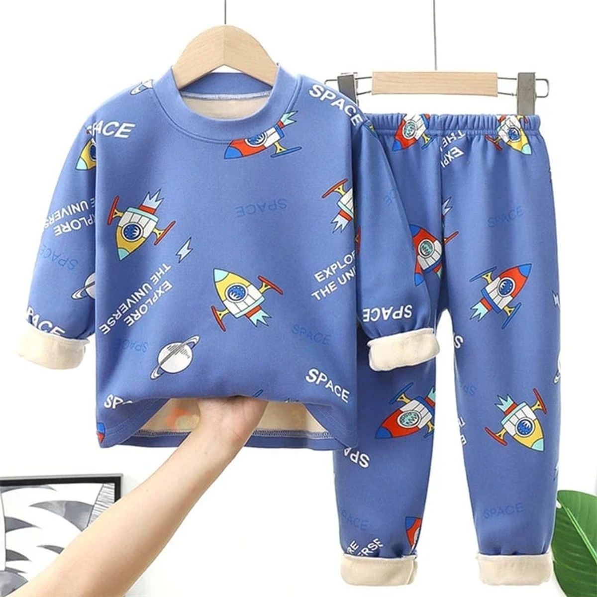 GENERICO - PIJAMA DE INVIERNO PARA NIÑOS
