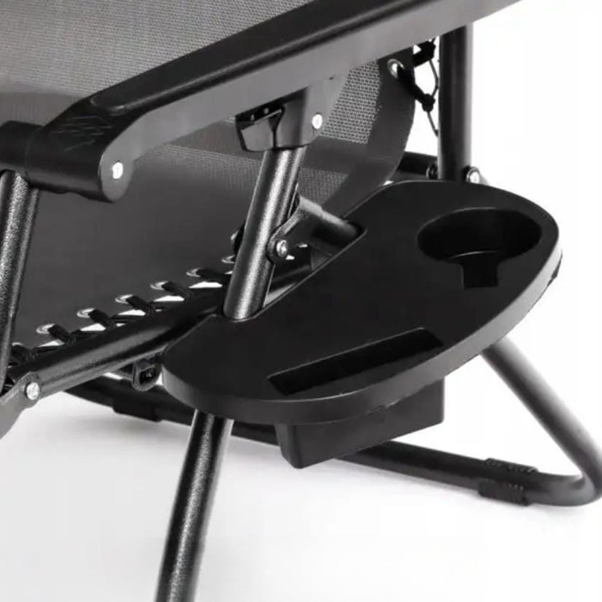 GENERICO - SILLA PLEGABLE GRAVEDAD CERO RECLINABLE PREMIUM CON BANDEJA PORTA VASO PLAYA TERRAZA JARDÍN CAMPING