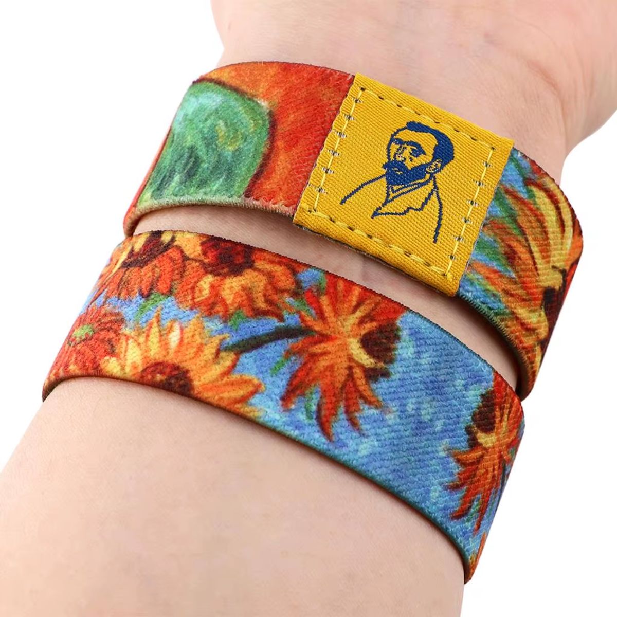 GENERICO - Pulsera Van Gogh Campo de Girasoles