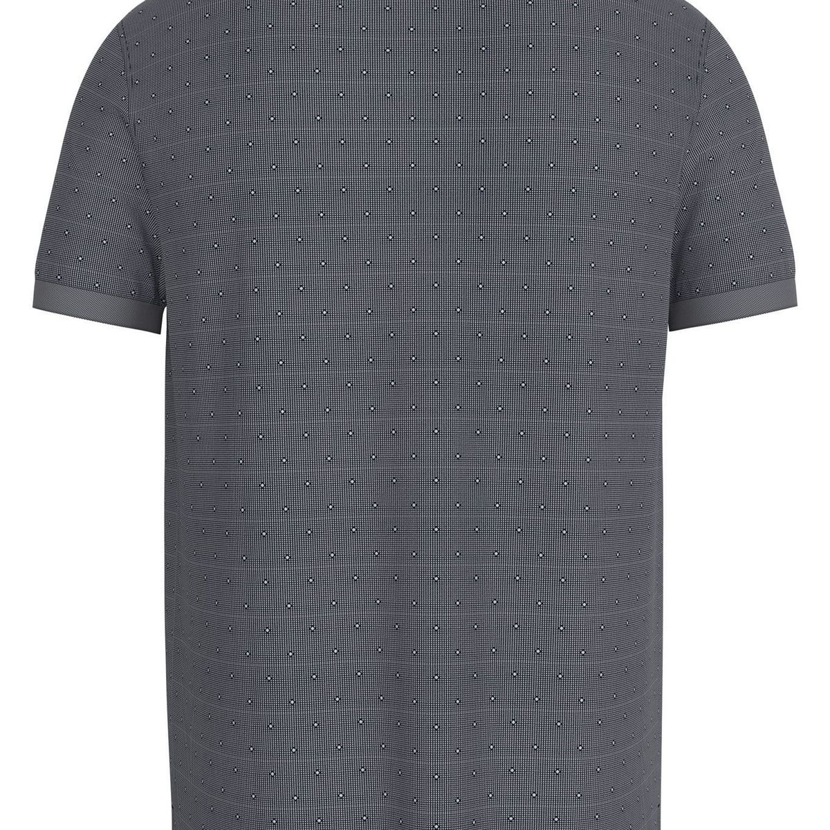 TOMMY HILFIGER - POLO M/C INTERLOCK MICROPATERN REG POLO TH