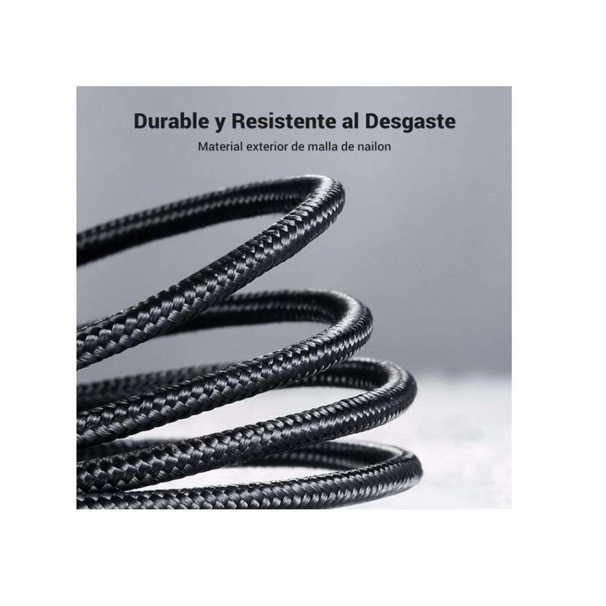 UGREEN - Cable 240 watts Tipo C a Tipo C 1 Metro Carga Rapida Ugreen