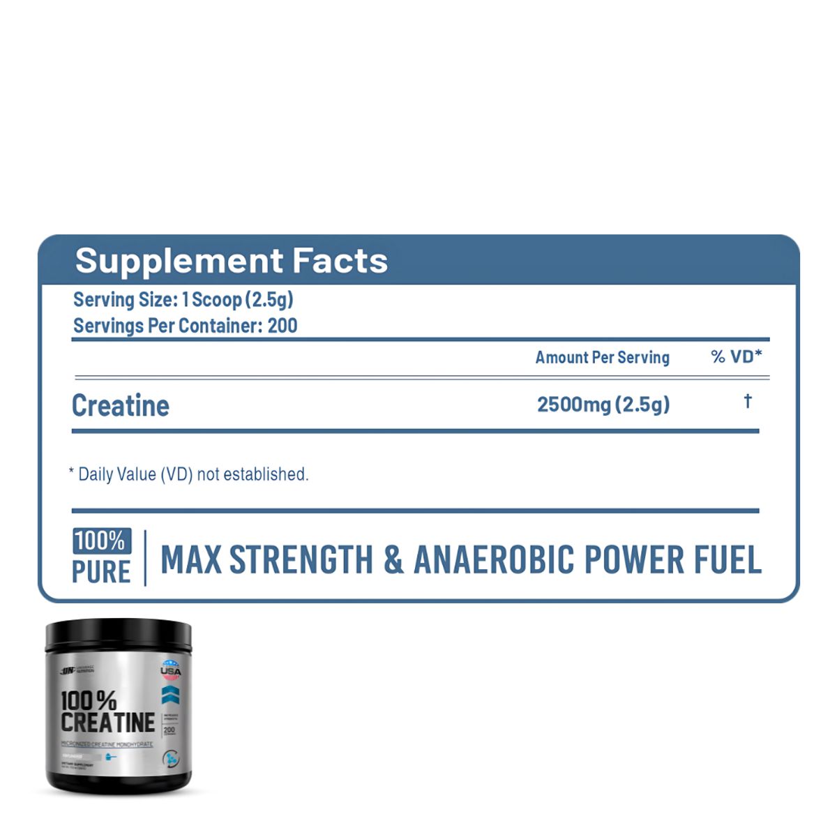 UNIVERSE NUTRITION - Glutamina Universe nutrition 500 G + Creatina Universe nutrition 500 G + Shaker