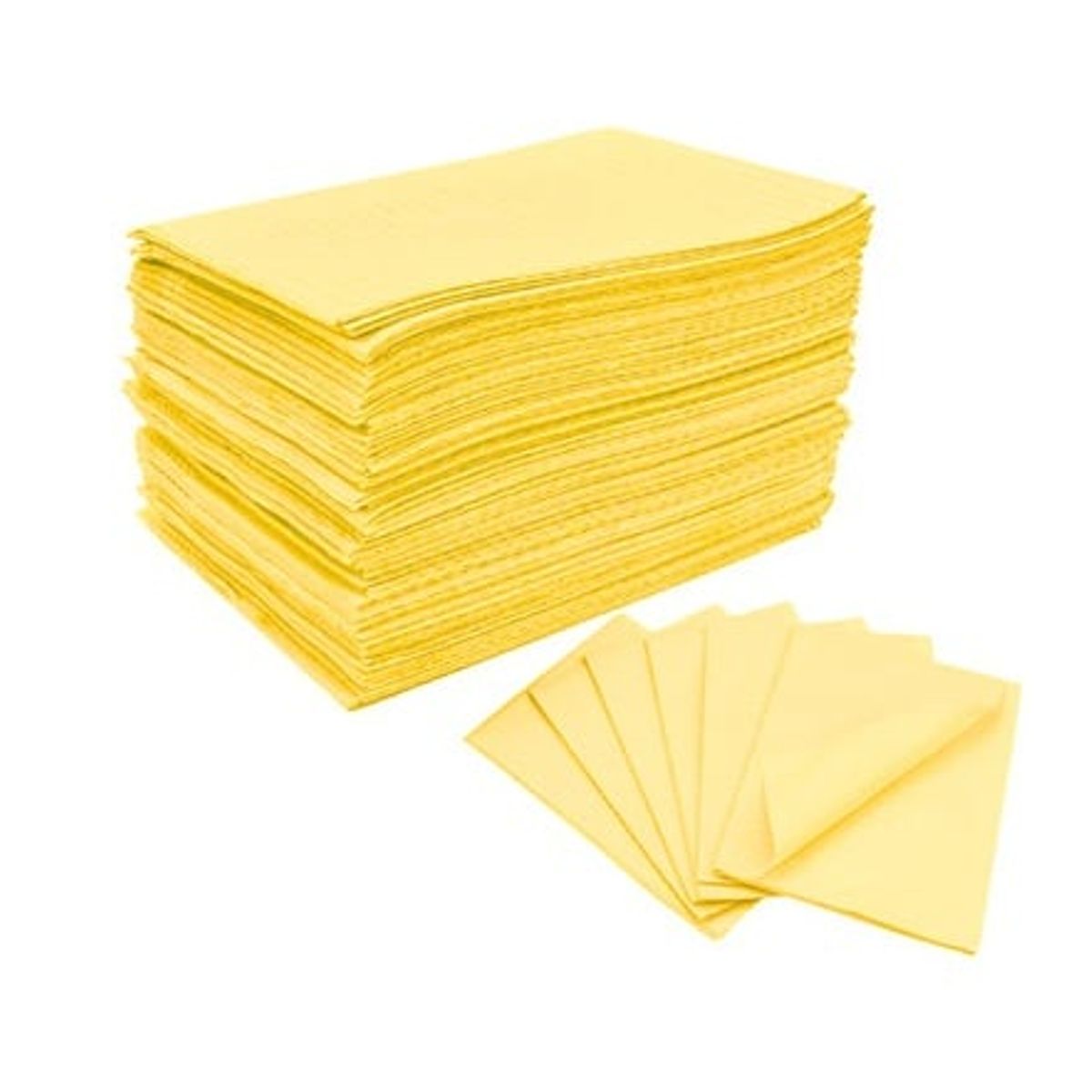 GENERICO - Campo Dental AMARILLO 33x45cm X 125 UNIDADES