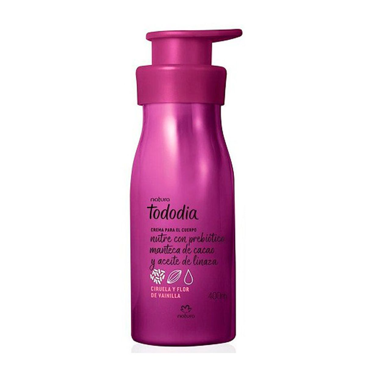 NATURA - Tododia Ciruela y Flor de Vainilla Hidratante corporal 400ml - Natura