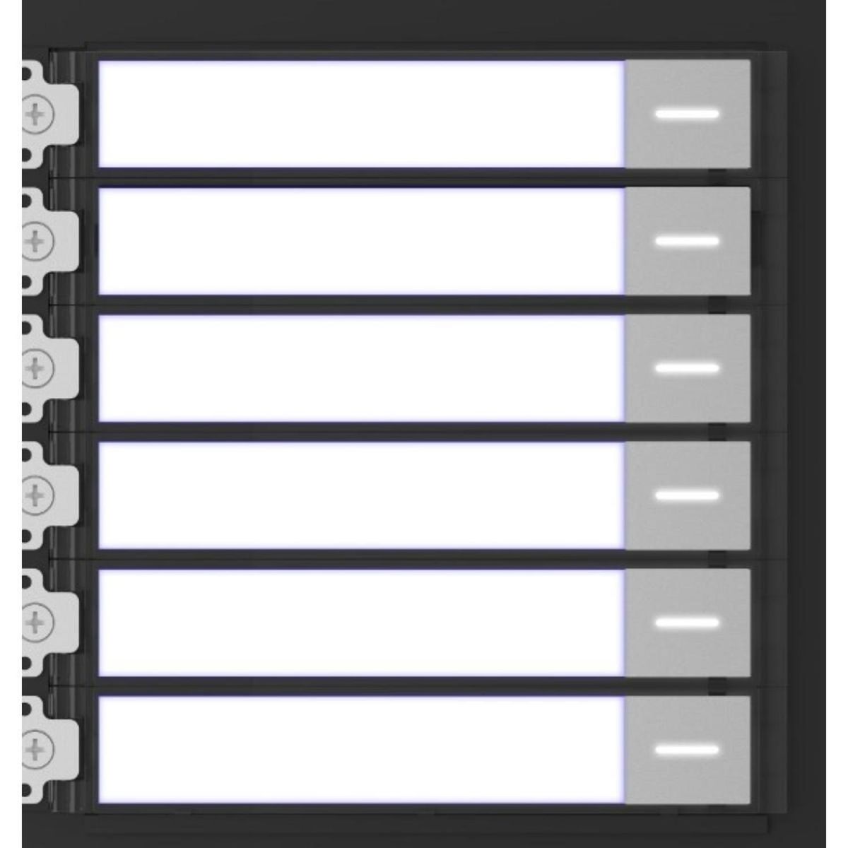 HIKVISION - Modulo 6 Botones Para Video Portero Ip Hikvision DS-KD-KK