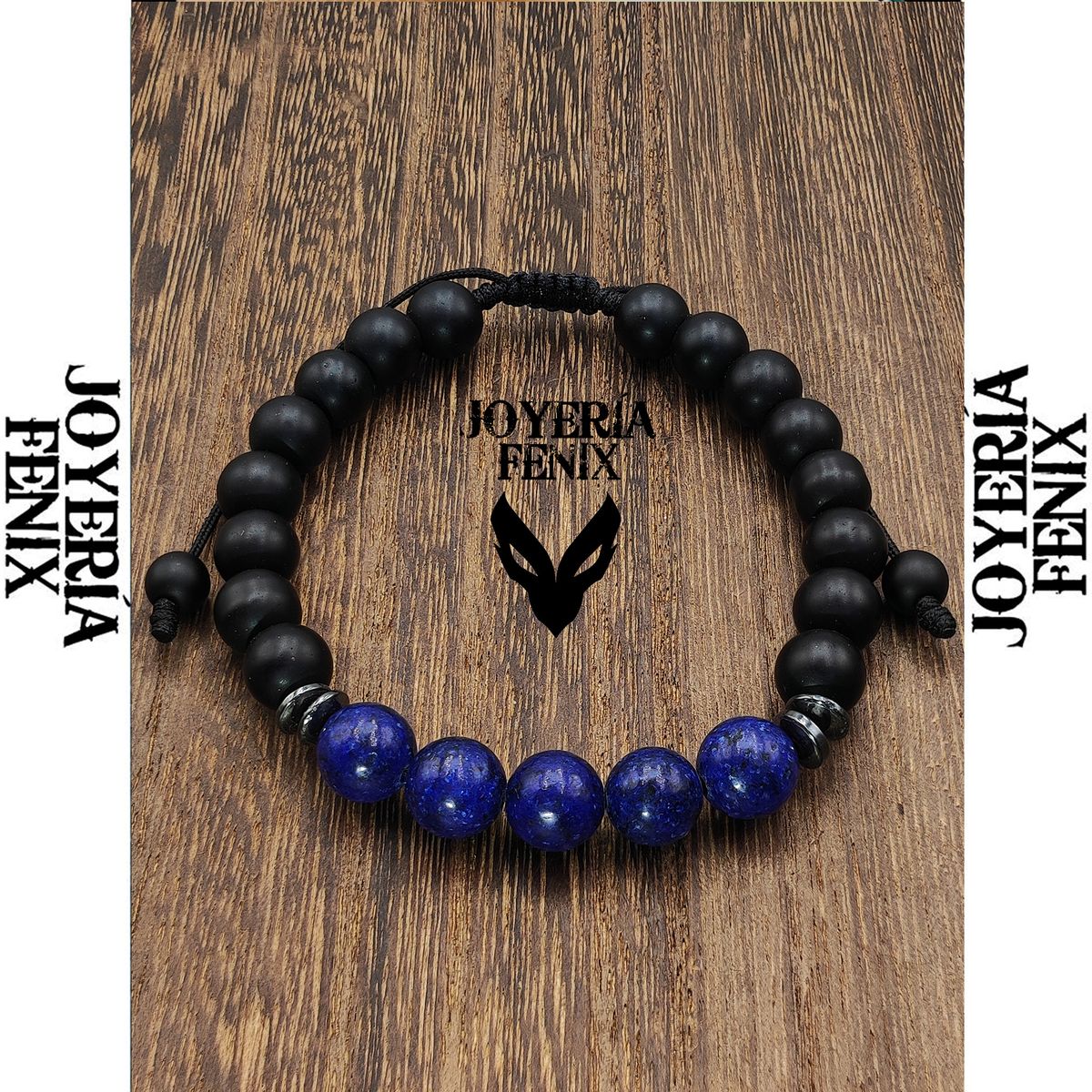 JOYERIA FENIX - Pulsera Doble Protección Ónix- Joyería Fenix