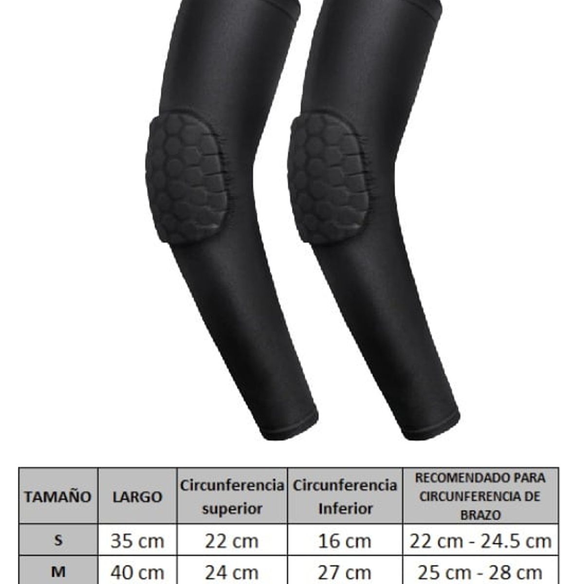 GENERICO - Codera  Acolchada Con Almohadillas Antigolpe TALLA M