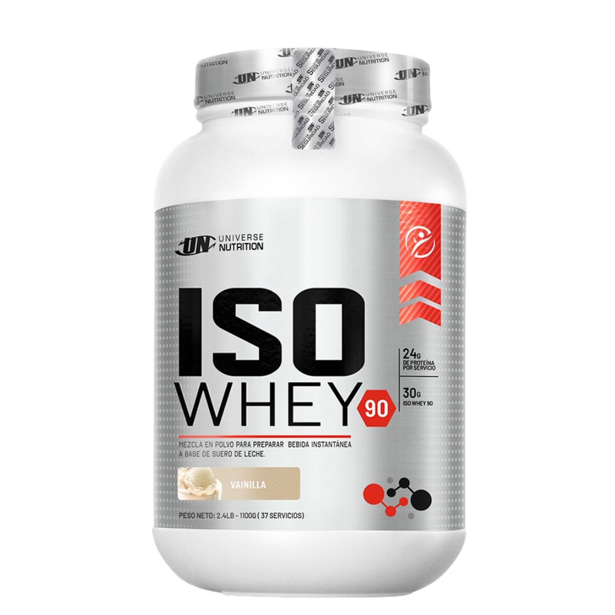 UNIVERSE NUTRITION - PROTEÍNA ISOWHEY 1K VAINILLA + 3 XB