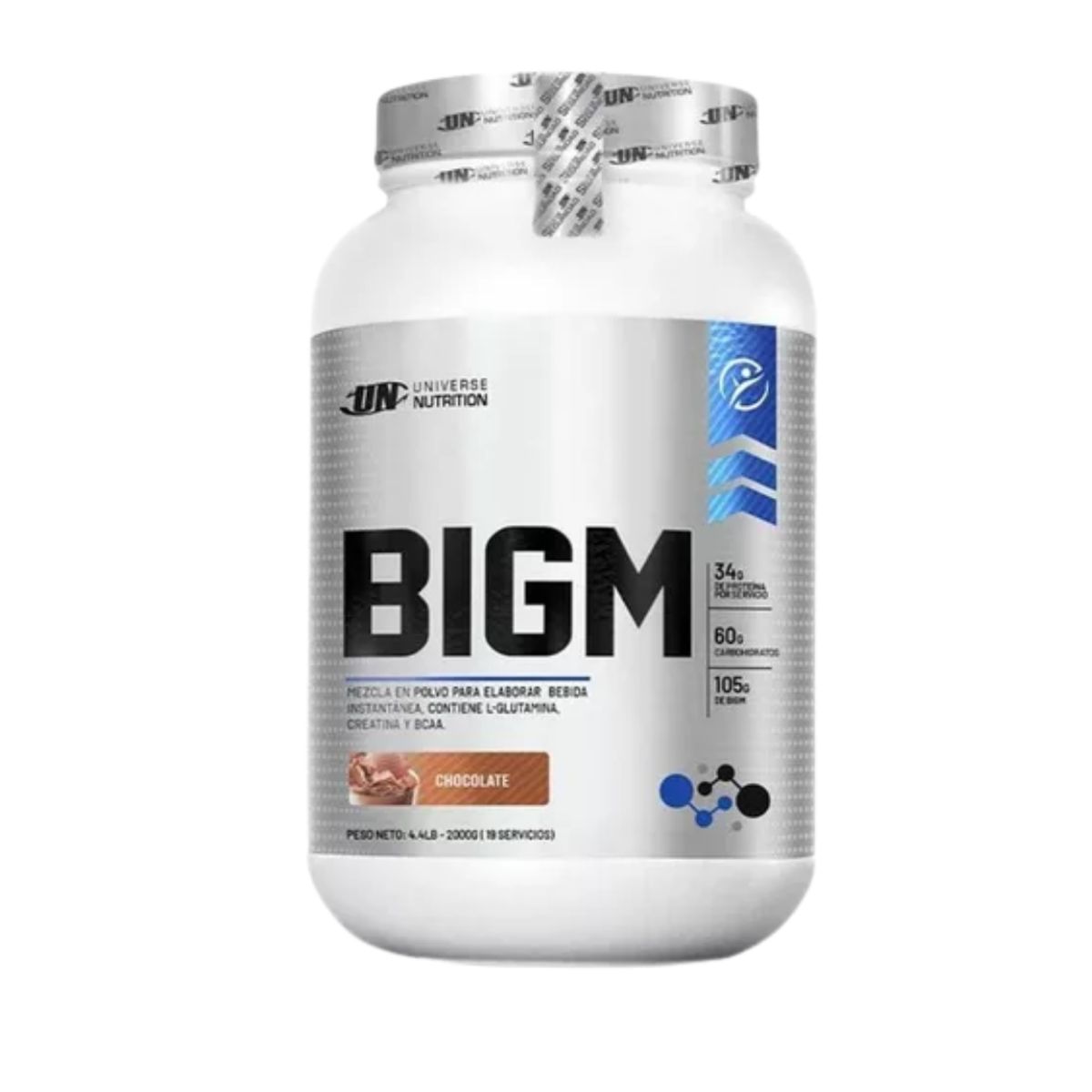 UNIVERSE NUTRITION - PROTEÍNA BIGM 2KG CHOCOLATE + 3 XB