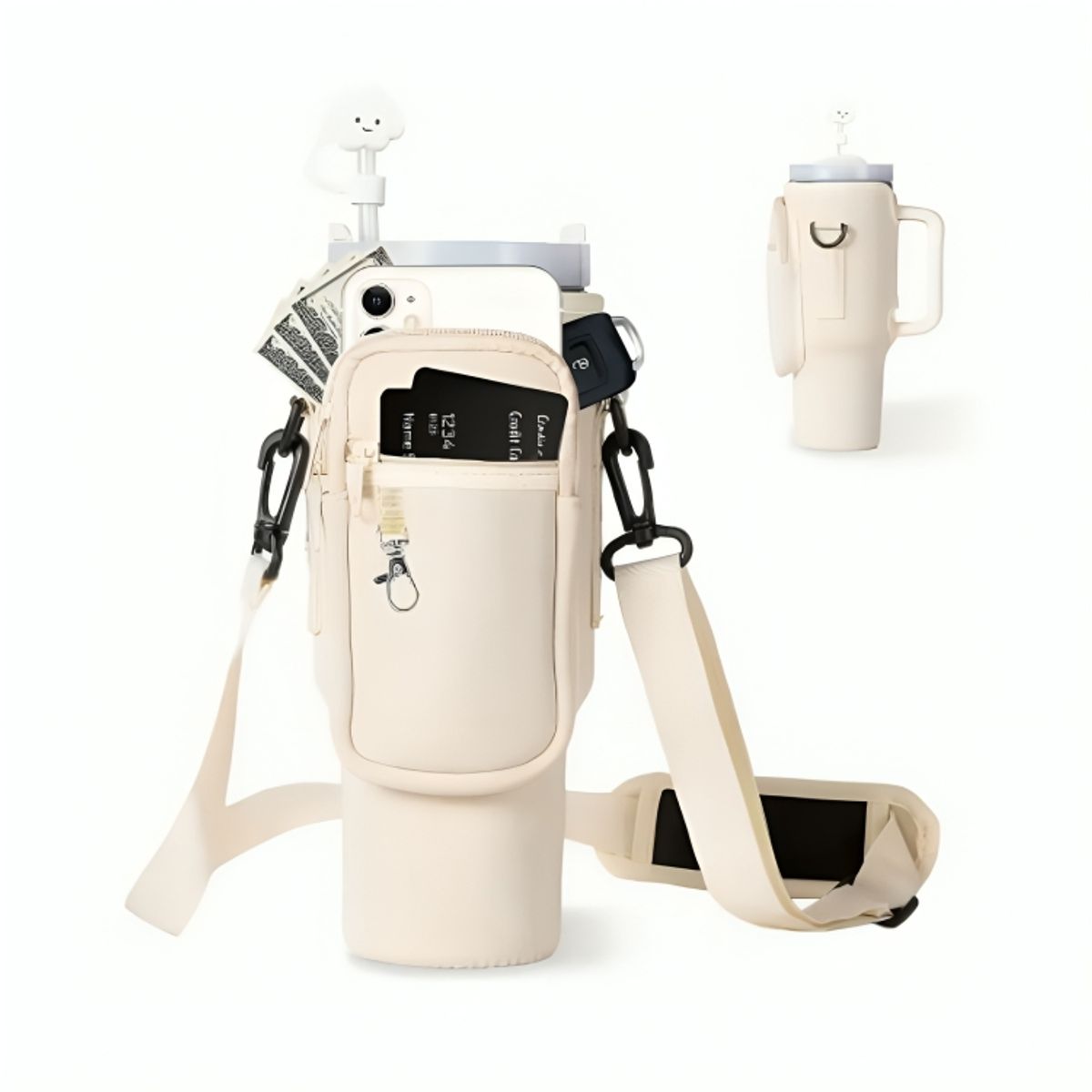 GENERICO - Funda Carry All Day Protector para Vaso Tomatodo de 900 950 1250ml