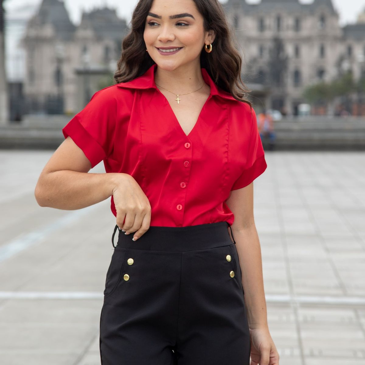 NANCY'S COLLECTION - Blusa de mujer Nancys Collection