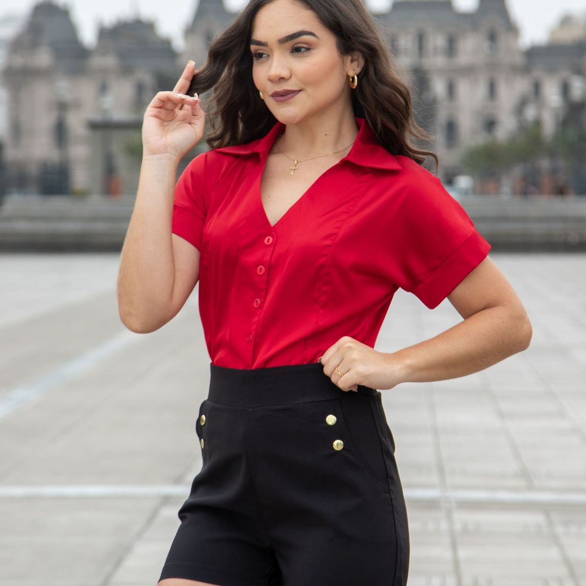 NANCY'S COLLECTION - Blusa de mujer Nancys Collection