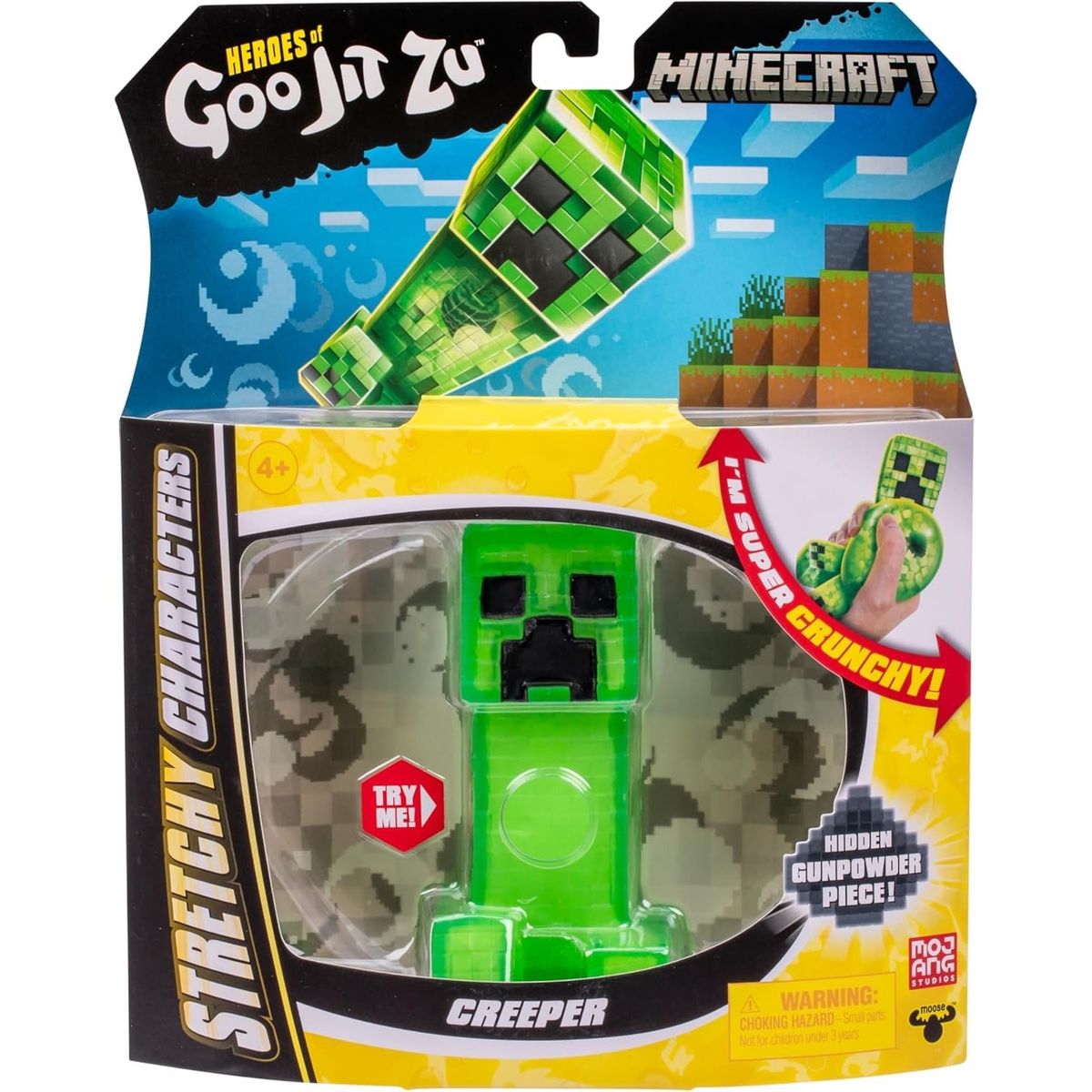MINECRAFT - Heroes of Goo Jit Zu Minecraft elásticos enredadera Creeper