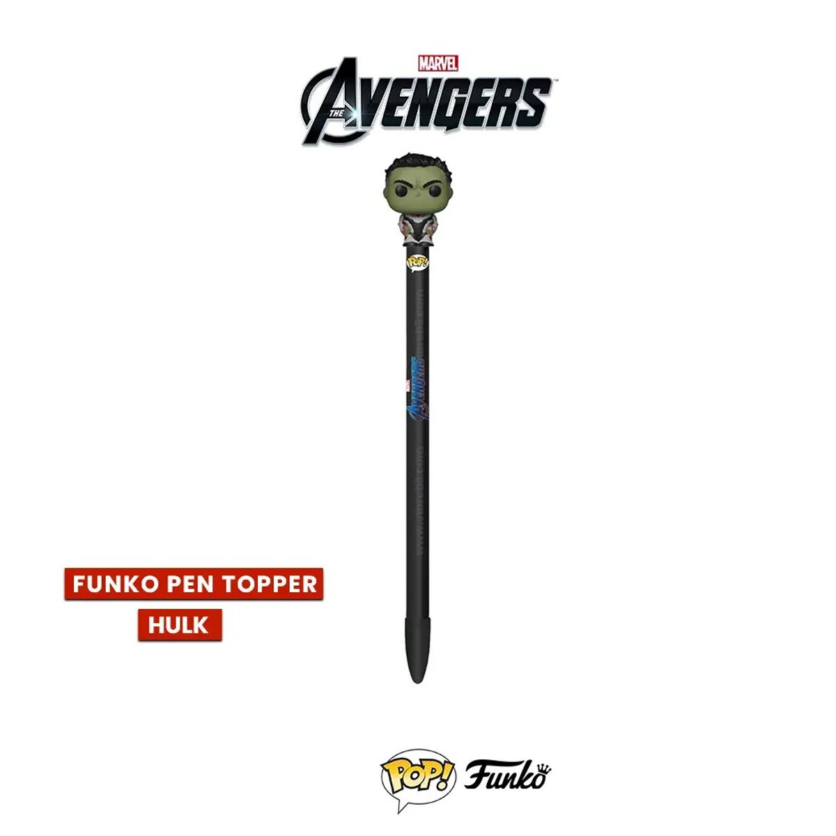 FUNKO - Lapicero Funko Hulk Pen Topper Marvel Avengers