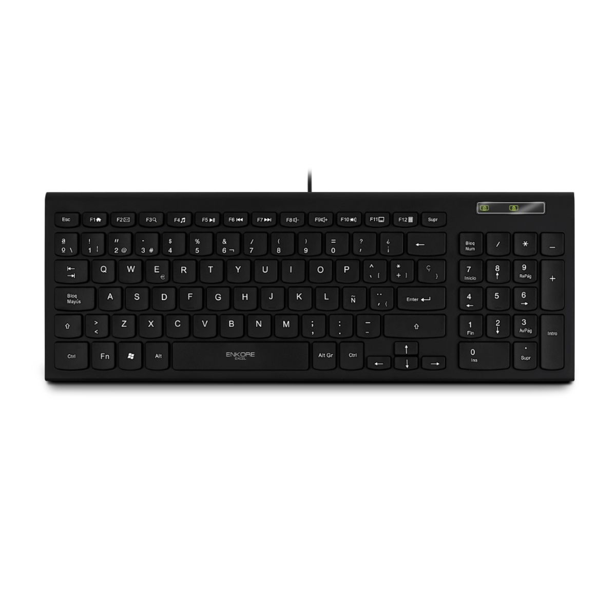 ENKORE - Teclado Multimedia EXCEL ENK501 USB ENKORE
