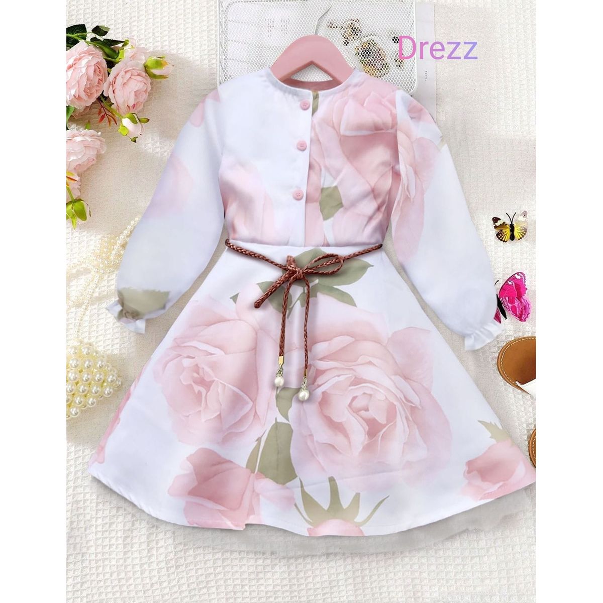 GENERICO - Vestido la gran rosa