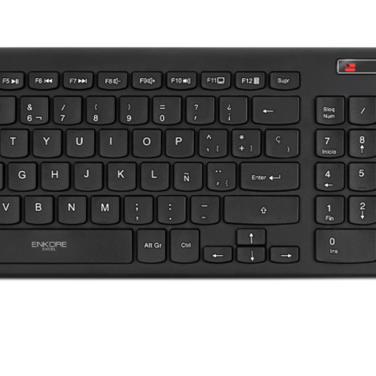 ENKORE - Teclado Multimedia EXCEL ENK701WL WIFI ENKORE