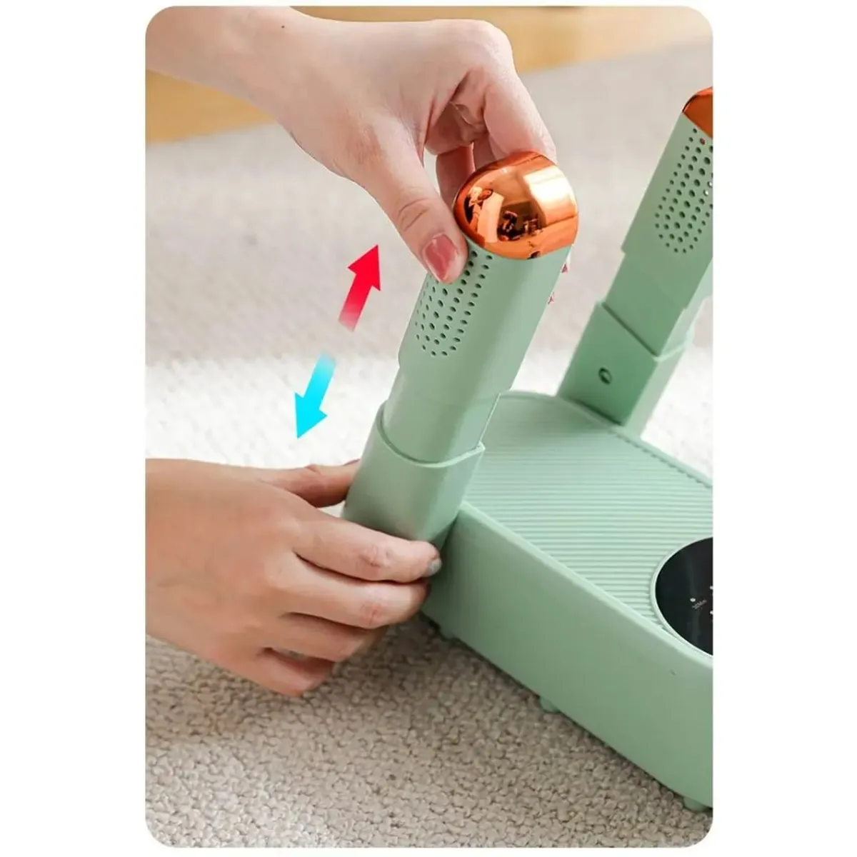 GENERICO - Secador de Zapatos Eléctrico Plegable con Pantalla Táctil