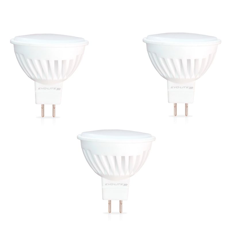 EVOLITE - PACK 3 Dicroicos led evolite 10w MR16 ceramico CALIDA