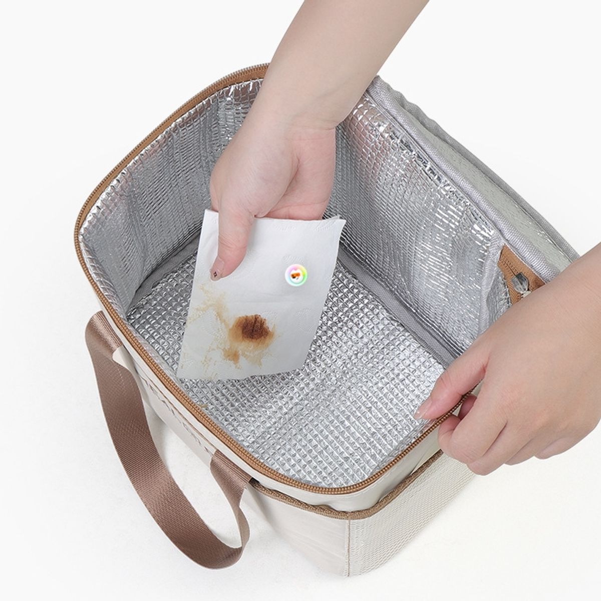 BLWOENS - Lonchera Infantil - Beige