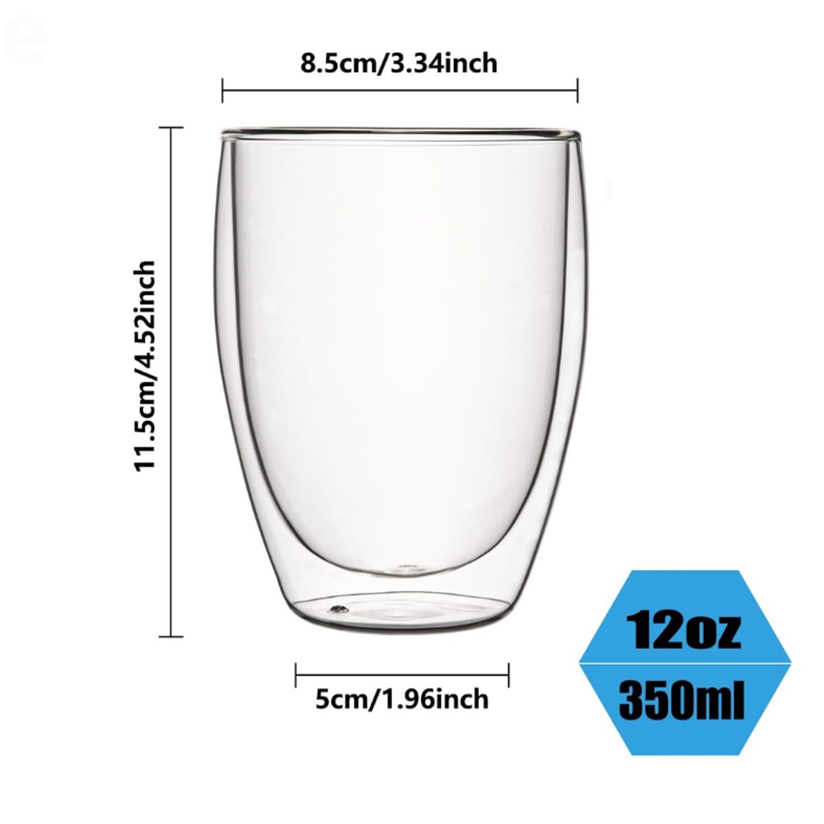 GENERICO - Vaso doble fondo 350 ml