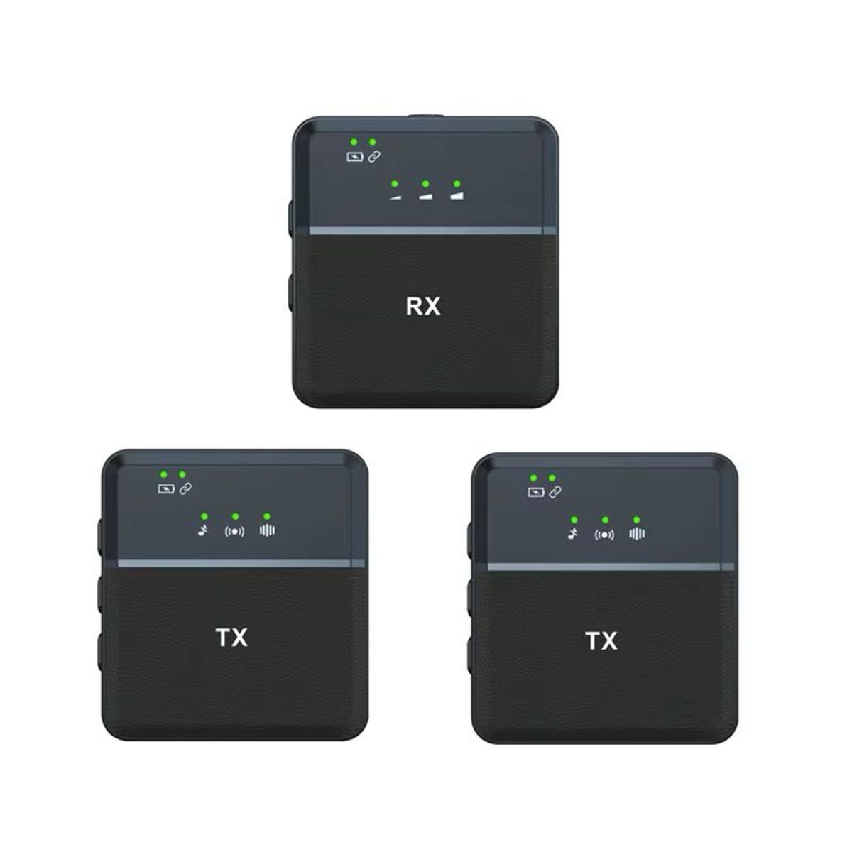 OEM - Micrófono Inalámbrico Universal - X2 Micros - Para Cualquier Celular