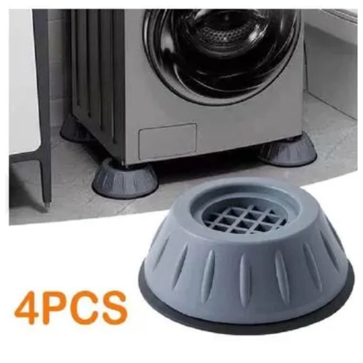GENERICO - Set de 4 Patas Anti Vibración para Muebles o Más