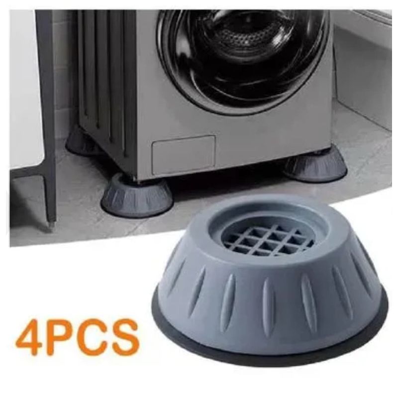 GENERICO - Set de 4 Patas Anti Vibración para Muebles o Más