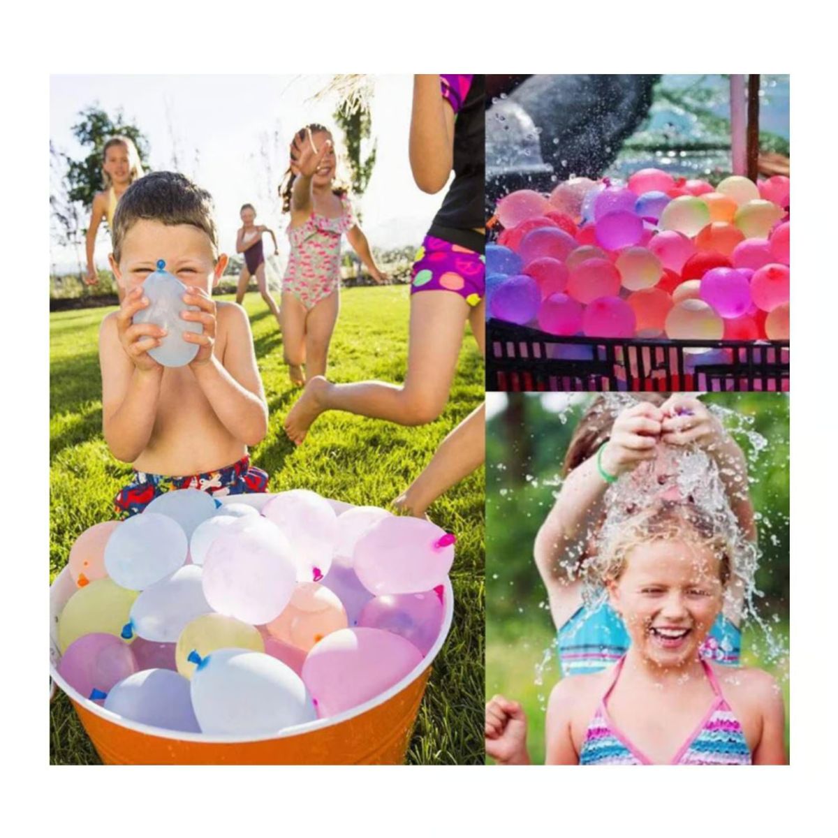 GENERICO - Globos de Agua Magicos de Latex para Fiestas