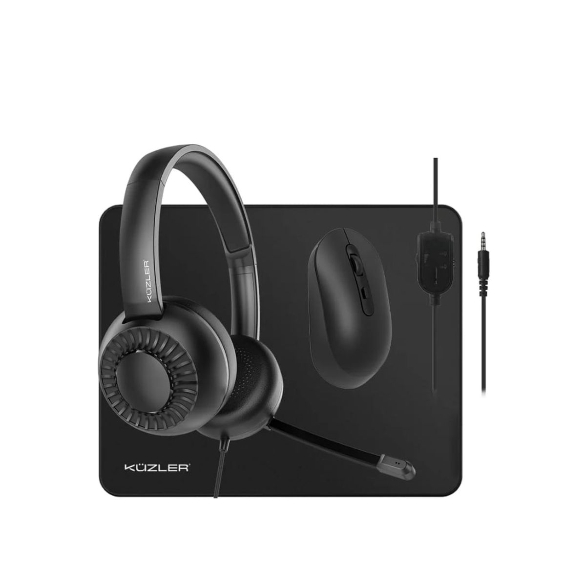 KUZLER - Combo Home Office 3 en 1 Audífono Gamer Kuzler