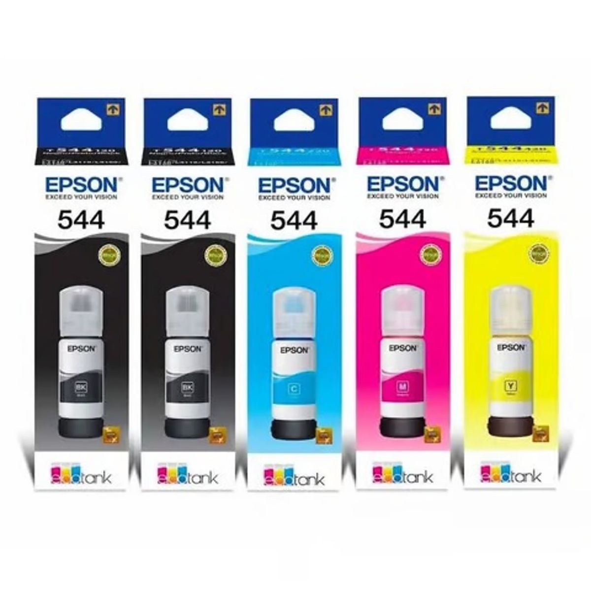 EPSON - Super kit de tinta epson 544 serie l1110, l3110, l3150, l5190 original