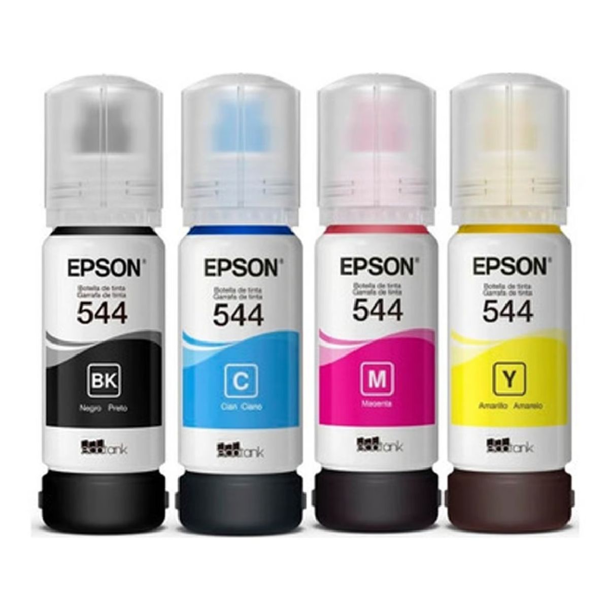 EPSON - Super kit de tinta epson 544 serie l1110, l3110, l3150, l5190 original