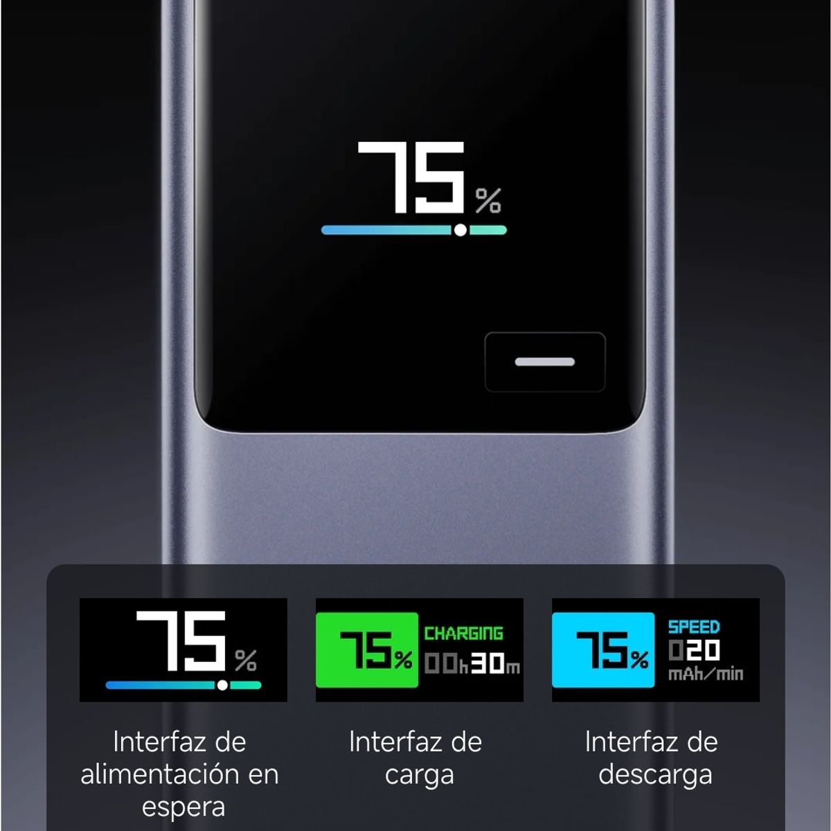 XIAOMI - Power Bank Xiaomi 10000 Carga Ultra Rápida 165W