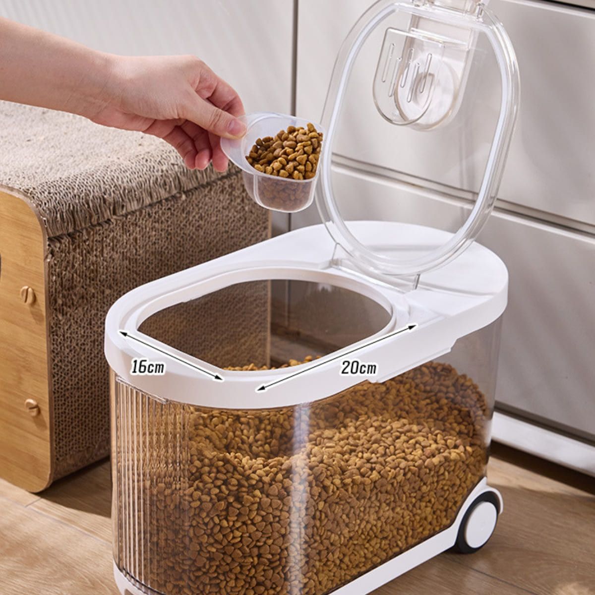 ELMEJORPRECIO - Contenedor Premium Hermético de Arroz Modelo Roma 11 KG