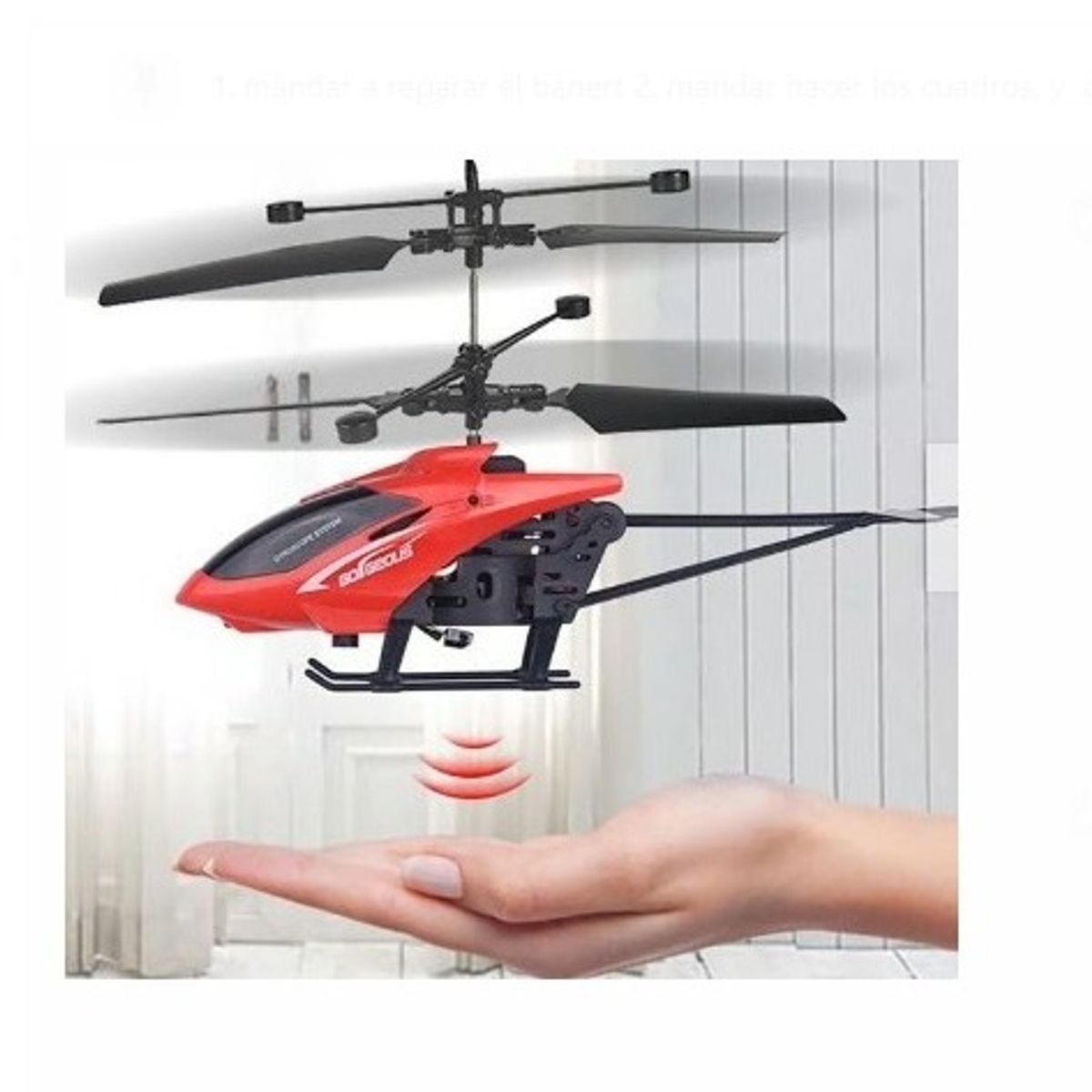 GENERICO - HELICOPTERO CON CONTROL AZUL