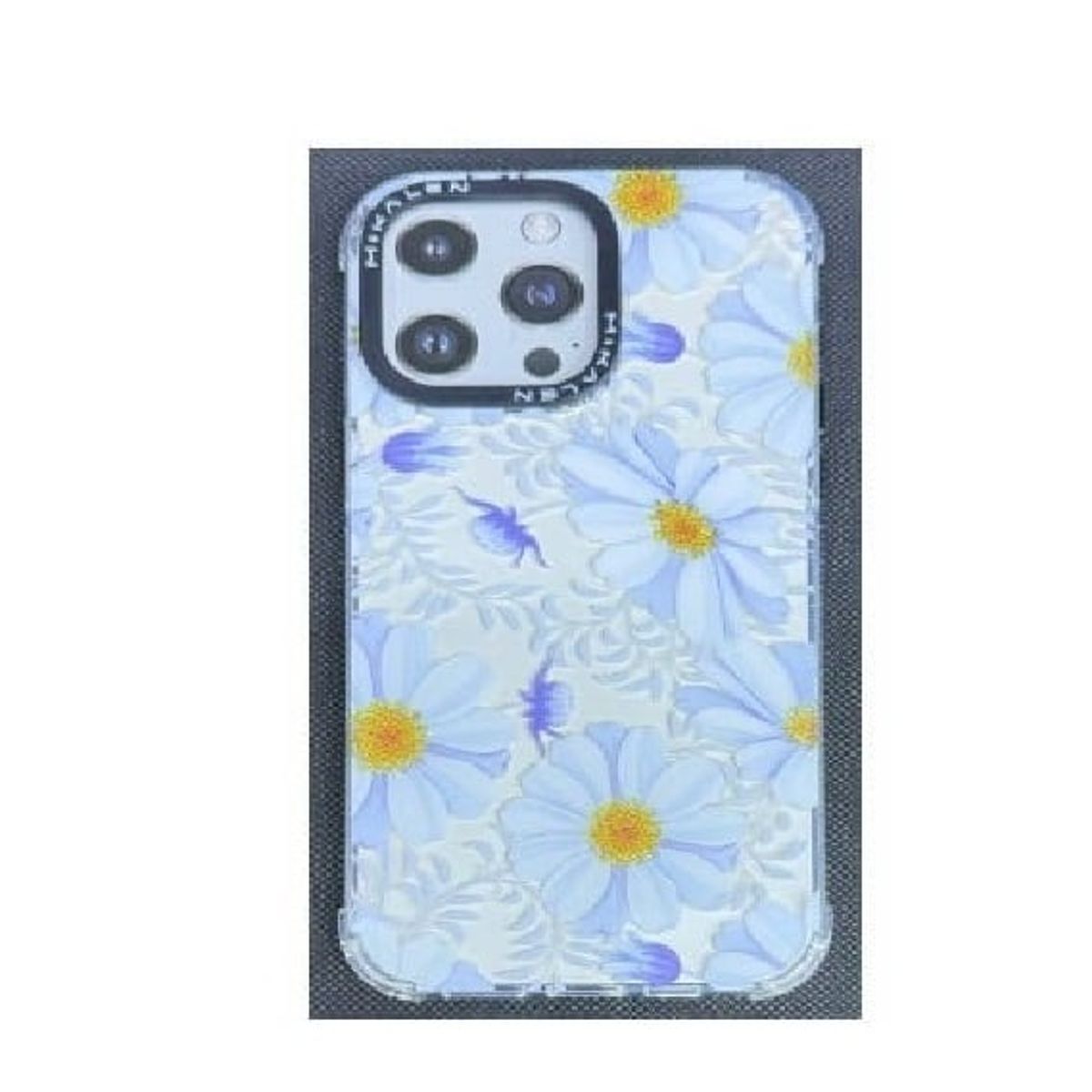 GENERICO - Case Mikalen para Iphone 15 Flores Azul