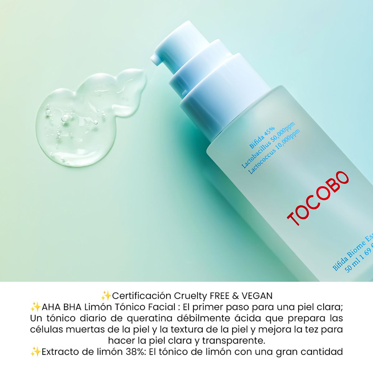 SKIN - Bifida Biome Essence  TOCOBO 50 ML