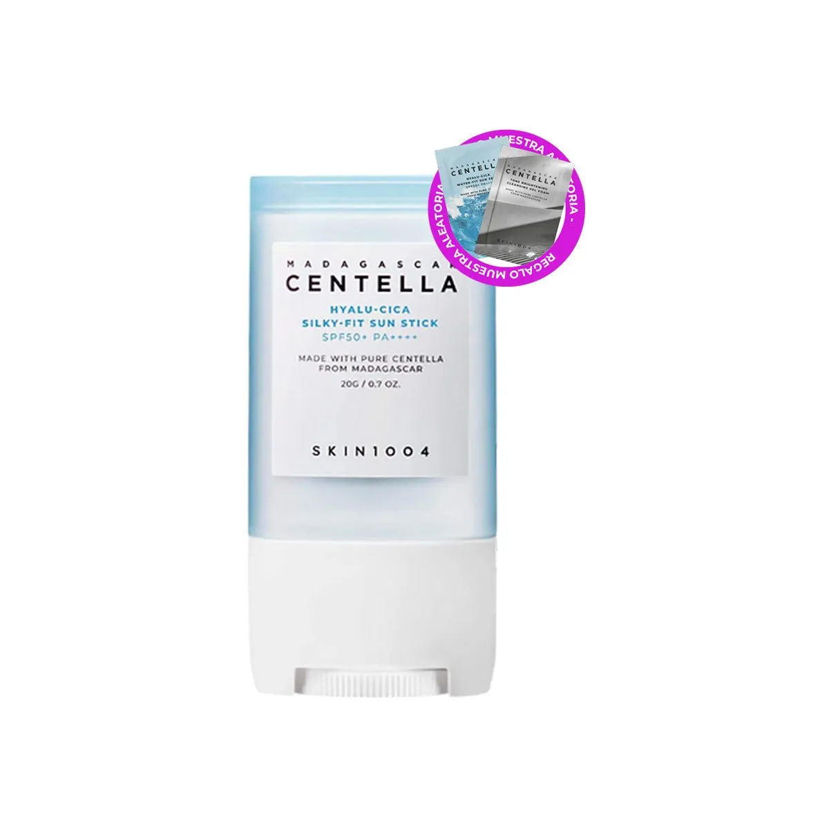 SKIN - Hyalu-Cica Silky Fit Sun Stick SPF 50+ PA++++ + REGALO MINI SACHETS