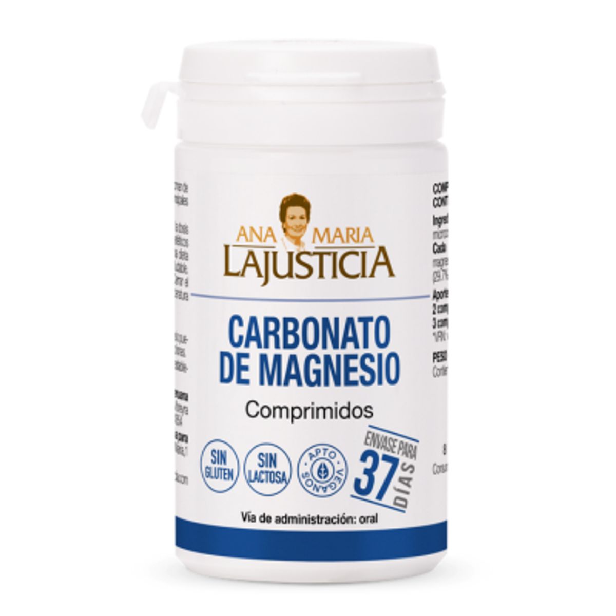ANA MARIA LAJUSTICIA - PACK BIENESTAR DIGESTIVO  2 CARBONATOS DE MAGNESIO 75 comprimidos c/u.