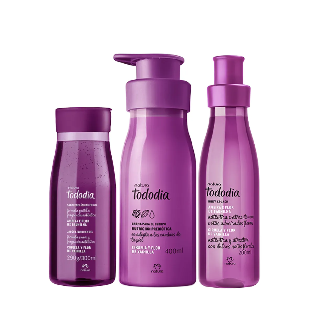 NATURA - Set Básico Ciruela y Flor de Vainilla