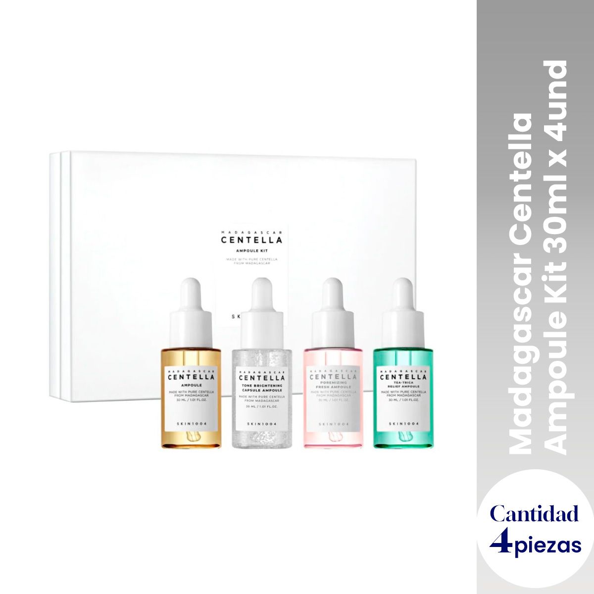 SKIN1004 - Kit de Ampollas de Centella Madagascar Skin1004