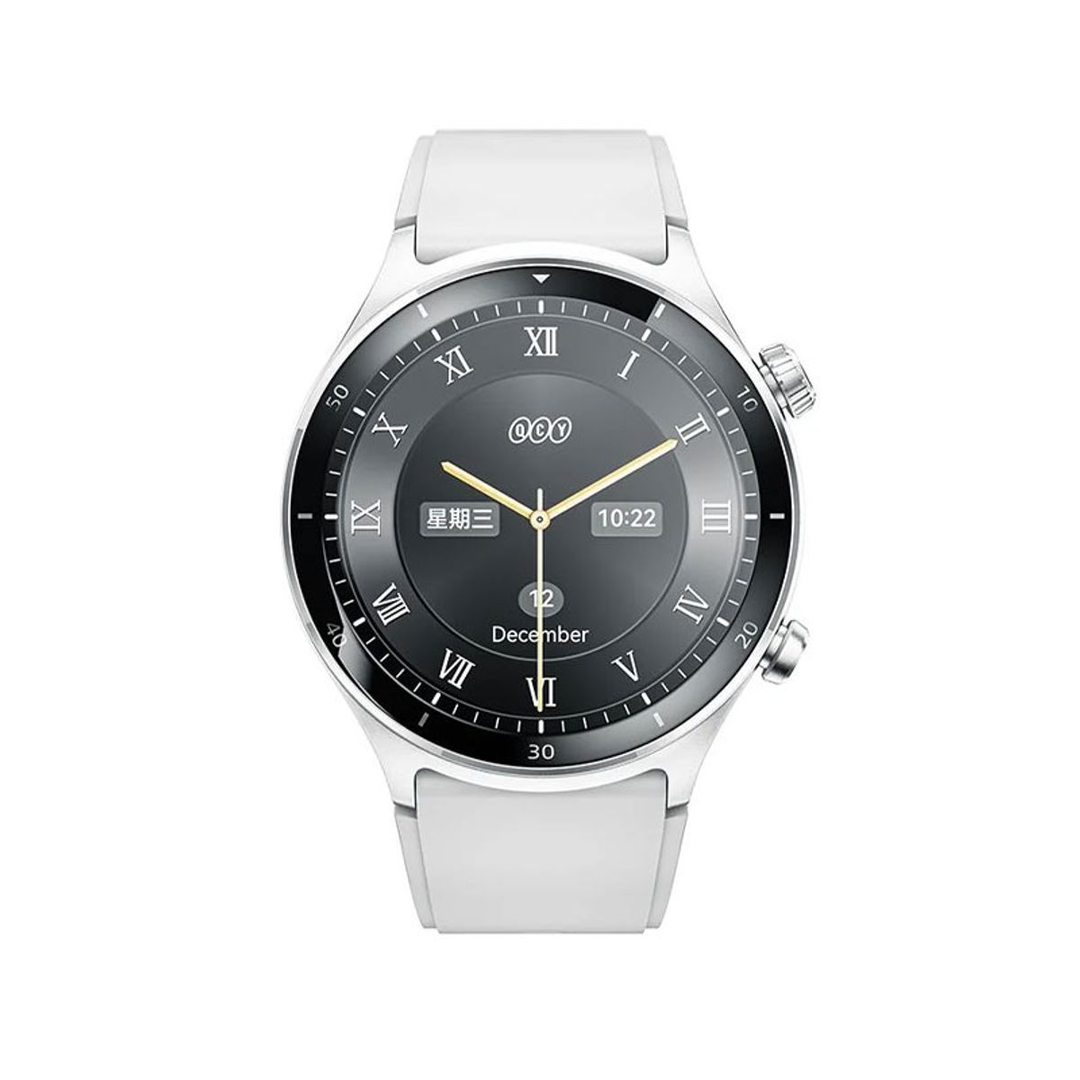 QCY - Reloj Inteligente Smartwatch QCY Active GT Pantalla AMOLED 3ATM Gris