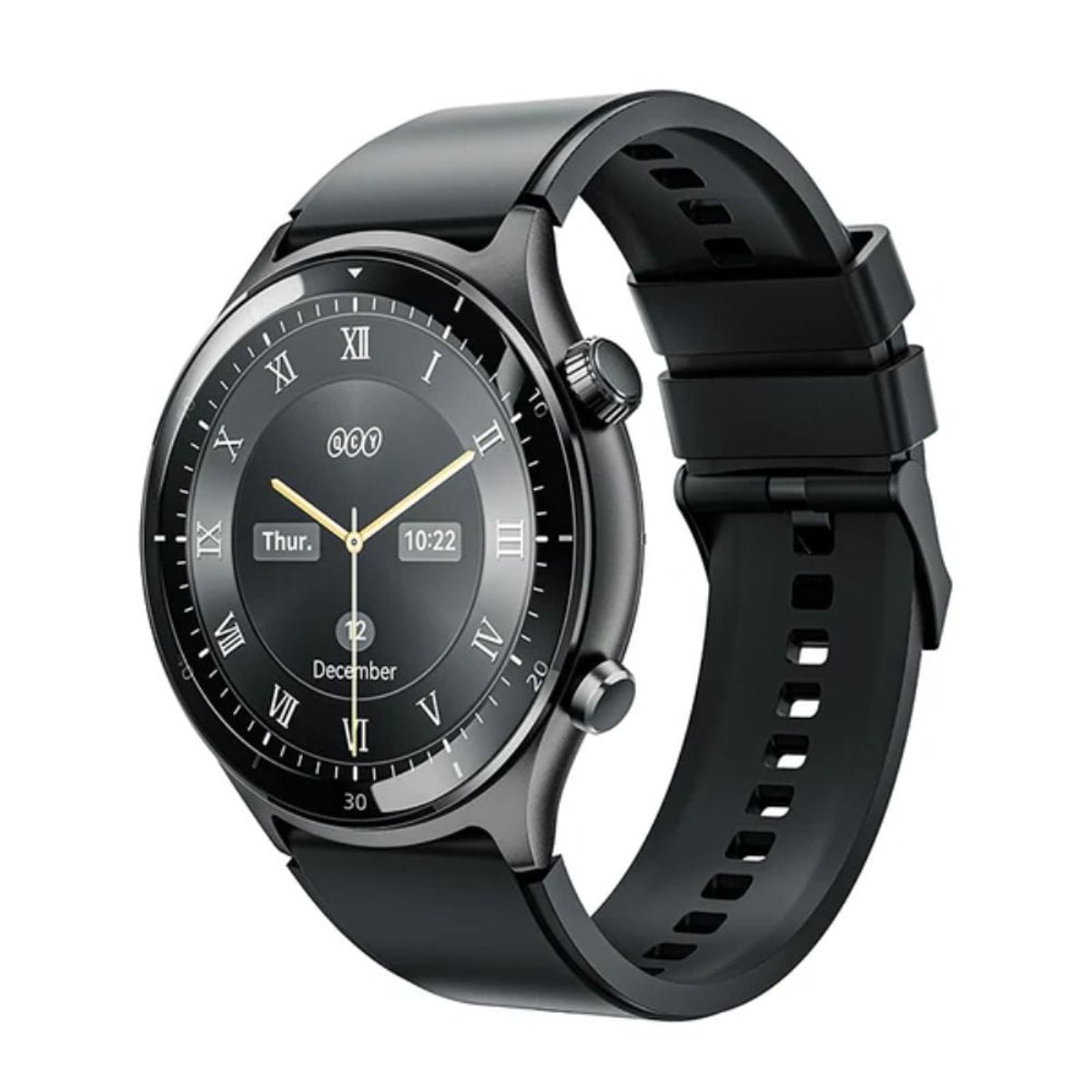 QCY - Reloj Inteligente Smartwatch QCY Active GT Pantalla AMOLED 3ATM Negro