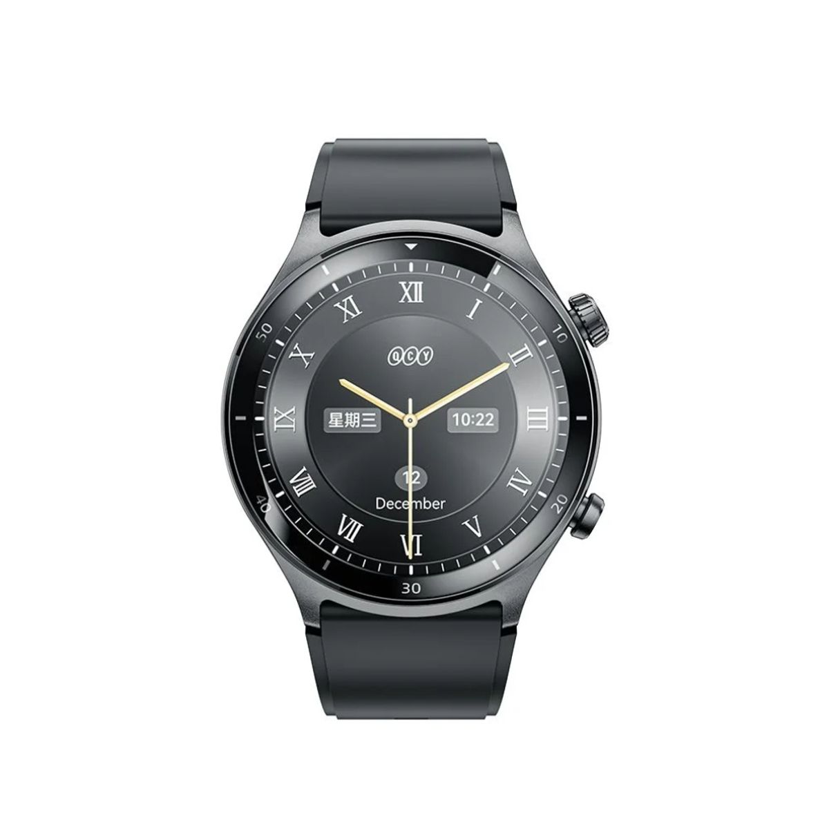 QCY - Reloj Inteligente Smartwatch QCY Active GT Pantalla AMOLED 3ATM Negro