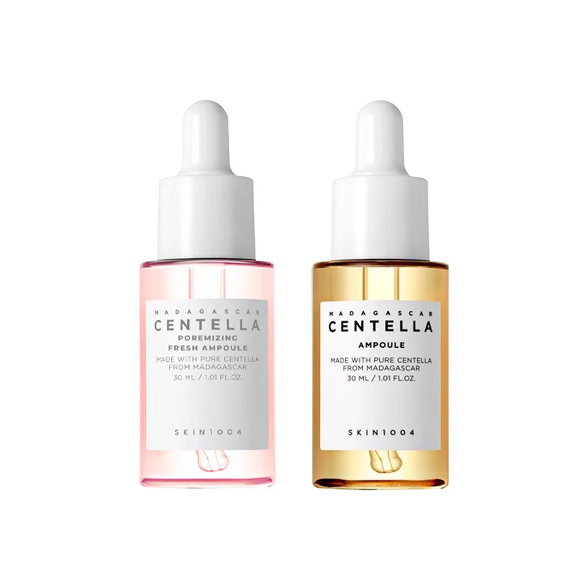SKIN1004 - Pack x2 Madagascar Centella Ampoule + Poremizing Fresh 30ml SKIN1004