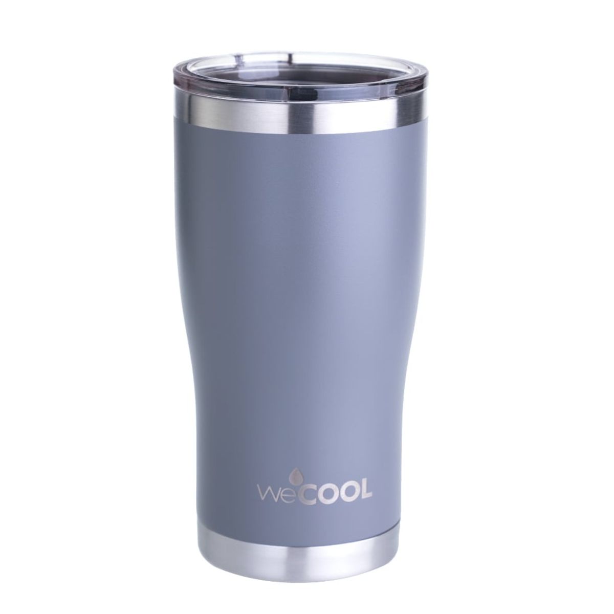 WECOOL - Taza Térmica Gris 590 ml de Acero Inoxidable – Mantiene Frío y Calor