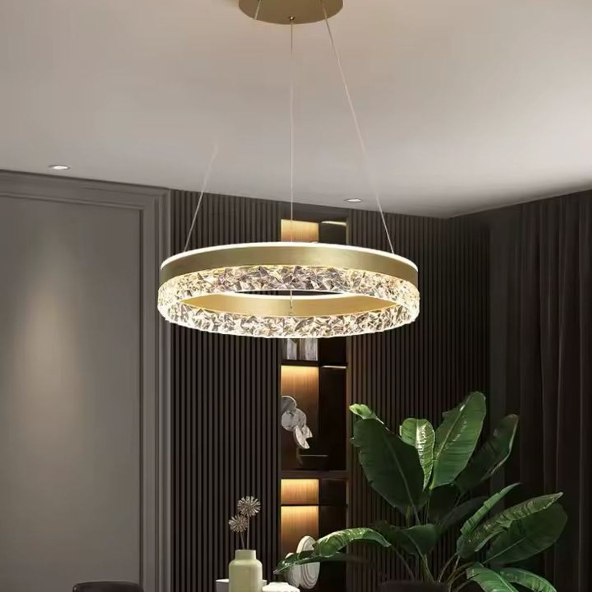 GENERICO - Lámpara Colgante Golden Bubble