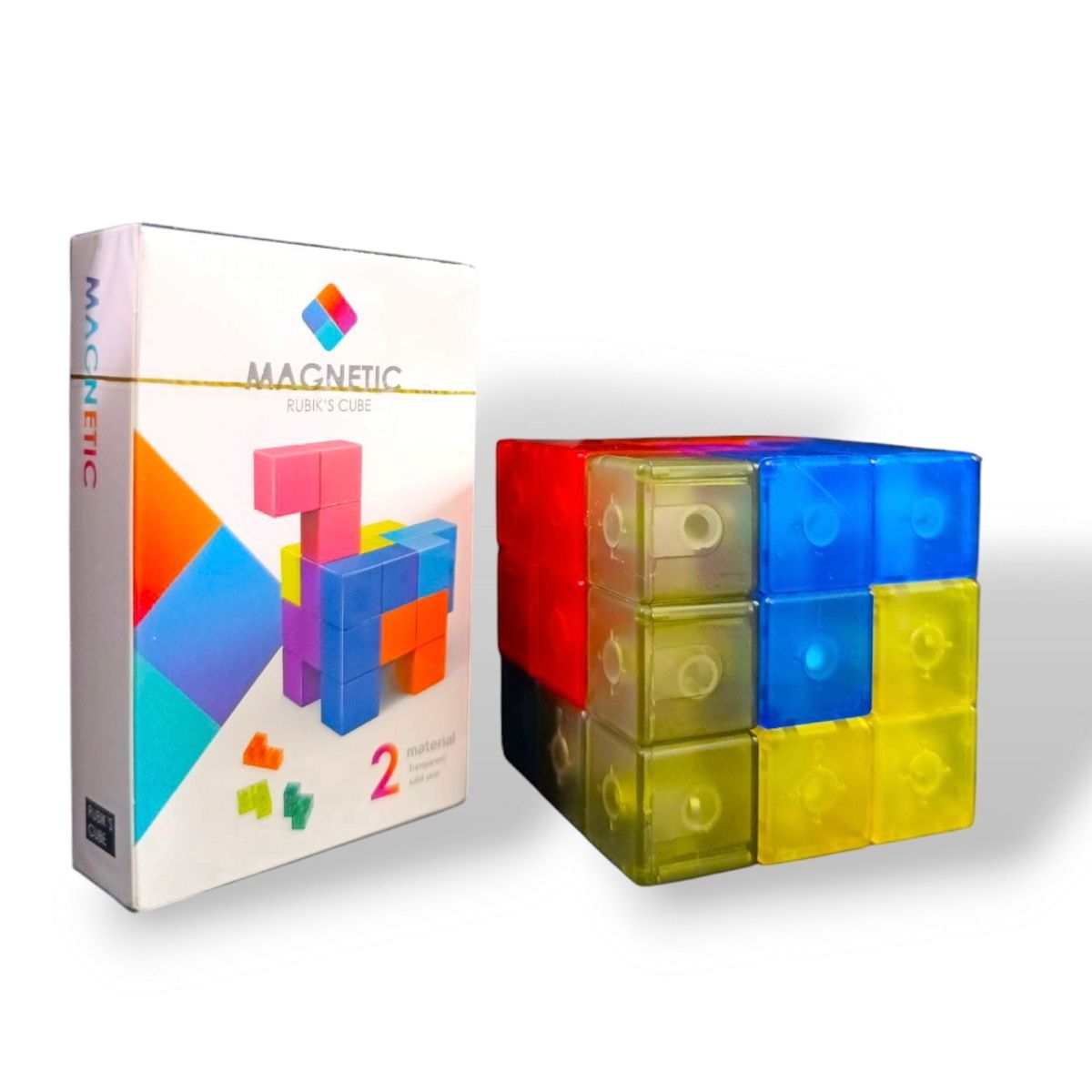 GENERICO - Cubo Soma tetris magnético + Tarjetas