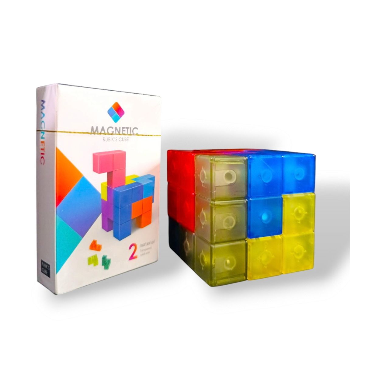 GENERICO - Cubo Soma tetris magnético + Tarjetas